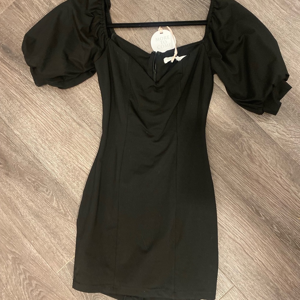 Black mini dress revolve